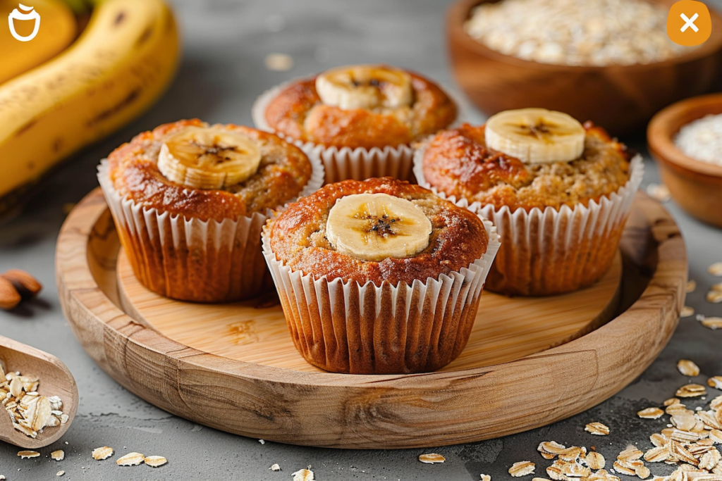 muffin banane healthy